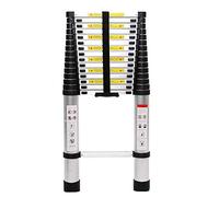 JCNAGXY Telescopic Folding Step Ladders, Ladder Extension Aluminum Telescoping Stepladders Anti-Slip Feet Tall Multi Purpose Loft,2.6m/8.5ft
