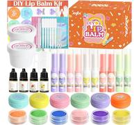 Jcoos - MAKE YOUR OWN LIP BALM KIT: Jcoos homemade lip balm for girls is perfect for exploring creativity and enjoying.A fun kit to make lip gloss