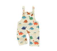 JCOPLY Infant Baby Boy Dungarees Newborn Overalls Dinosaur Print Sleeveless Square Neck Romper Jumpsuit Suspender Trousers Fall Winter Clothes 0-24M (Multi-color, 18-24 Months)