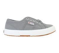 Superga 2750 JCOT Classic Childrens Unisex Summer - Grey - Size UK 8.5 Infant