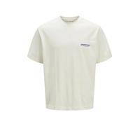 JACK & JONES Men's Jcounion Back Print Tee Ss Crew Noos, Sweet Corn, M