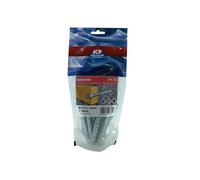 JCP CONSTRUCTION PRODUCTS Ankerbolts Hexagon Head BZP 10/12 x 130mm - Box of 30 in Silver JCP CONSTRUCTION PRODUCTS Silver