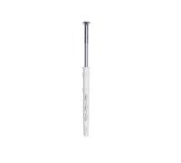 JCP CONSTRUCTION PRODUCTS Eta Nylon Frame Fixings 10 x 80mm - Box of 50 in White JCP CONSTRUCTION PRODUCTS White