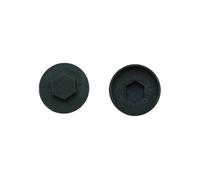 JCP CONSTRUCTION PRODUCTS Juniper Green Cover Caps 16mm - Box of 1000 JCP CONSTRUCTION PRODUCTS Green