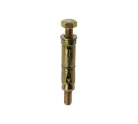 JCP CONSTRUCTION PRODUCTS Shield Anchors Loose Bolt Zyp - M6 x 85/40 - Box of 50 in Gold JCP CONSTRUCTION PRODUCTS Gold