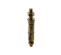 JCP CONSTRUCTION PRODUCTS Shield Anchors Projecting Bolt Zyp - M8 x 140 - Box of 25 in Gold JCP CONSTRUCTION PRODUCTS Gold
