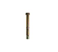 JCP CONSTRUCTION PRODUCTS Sleeve Anchors Hexagon Bolt Zyp - 8Mm/M6 x 45 - Box Of 100 in Gold JCP CONSTRUCTION PRODUCTS Gold