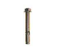 JCP CONSTRUCTION PRODUCTS Sleeve Anchors Hexagon Nut ZYP 12mm/M10 x 100 - Box of 25 in Gold JCP CONSTRUCTION PRODUCTS Gold