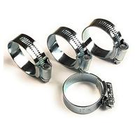 JCS® Hi Grip Zinc plated hose clip clamp 50-70mm x4