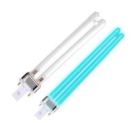 JCSJK 11W G23 PLS Replacement UV Bulb, 2PIN UV Bulbs Lamp for Pond Filters Fish Ponds and Fish Tanks 2Pack