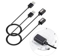 JCSMARTEC 2Pack Charger Cable Compatible with Suunto 9/D5/Spartan Ultra HR/Sport Wrist HR Baro/EON Core,USB Fast Charging Cord Wire Clip Dock 3.3Ft