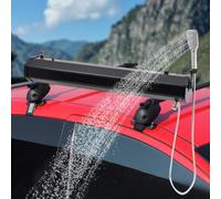 JCSRYD 8 Gallon Pressurized Water Tank Camping, 45in Roof Rack Shower for Overlanding, Water Storage for Overland Off-Road Vehicles, Pick-up Trucks