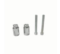 JCSUMRID 7/8" Motorcycle Handle Bar Ends Expansion Mounting Screws | Universal fits 17-22mm handlebar, CNC Aluminum , Easy Install for handguard bar end slider caps