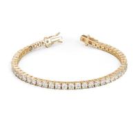 JCT LTD Lab-Grown Diamond Tennis Bracelet for Women, DE/VVS-VS Quality, 4-Claw Set | UK Hallmarked 9K White, Yellow, Rose Gold | 1.75Ct - 8.00Ct | Dual Safety Locks
