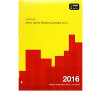 JCT:Minor Works Building Contract 2016 (MW)