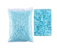 JCUIYyo 2mm 3mm 4mm 5mm 6mm Clear Simulated Resin Diamonds with Flat Back for Nail Art Decoration (Purple Blue, 5mm)