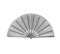 JCUIYyo Magic Fan Magic Tricks 8 Colors Can Be Selected 1 Pcs Stage Magic Trick Props Classic Magic Accessories Comedy(Gray)
