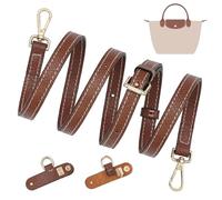 JCUQGDOO Leather Bag Strap Replacement for Longchamp, Mini Bag Strap, Punch-Free Adjustable Buckle Design Suit for longchamp mini bag Crossbody Handbags Shoulder Bag Purse, 39.4-47.2 Inch