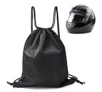 JCUQGDOO Universal Helmet Storage Bag - 50 x 50cm Drawstring Helmet Bag for Welding, Ice Hockey, Motorcycle, Ski, Bicycle, and Equestrian Helmets - Durable Lightweight Helmet Protection