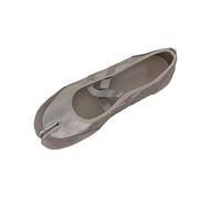 JCVBN Black Silver Red Ballet Flats Trainers Women Split Toe Ballerina Tabi Walking Sneakers Woman Mary Jane Shoes Footwear Summer