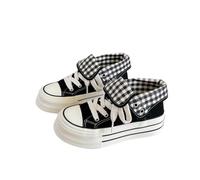 JCVBN Canvas Shoes for Women 2 Ways to Wear High Top Low Top Platform Sneakers Versatile Thick Sole Lace Up Breathable Casual Walking Shoes