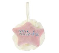 JCVBN Cute Fruit Shower Loofah Soft Mesh Bath Sponge with Ribbon Gentle Body Scrubber for Women and Kids Gift