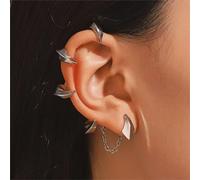 JCVBN Gothic Punk Personality Dragon Spiny Bone Clip Earrings for Women No Piercing Ear Cuffs Hip Hop Street Jewelry