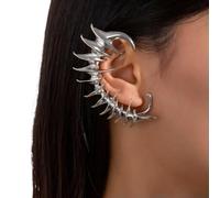 JCVBN Gothic Punk Personality Dragon Spiny Bone Clip Earrings for Women No Piercing Ear Cuffs Hip Hop Street Jewelry