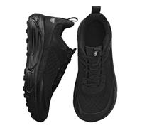 JCVBN Men Women Cushioned Running Sneakers, Wide Toe Box Breathable Mesh Walking Shoes, Platform Wave Sole Lace Up Trainers for Fitness