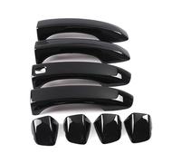 JCVT Exterior Door Handles Car for Roewe RX5 2020| Left Right Outside Part Replacement Easy Installation Accessories,A/No Hole Two Wisdom-Black