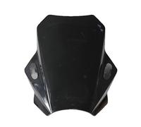 JCVT Motorcycle Windscreen Deflectors for REBEL 1100, Windshield Front Fairing Glass Flyscreen Accessories,A/Black