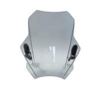JCVT Motorcycle Windscreen Deflectors for Rebel CMX1100 CM1100 CMX 1100, Windshield Front Fairing Glass Flyscreen Accessories,A/Gray