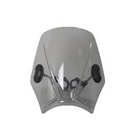 JCVT Motorcycle Windscreen Deflectors for Triumph Tiger 800 XC 800 XCX XCa XR XRx XRt, Windshield Front Fairing Glass Flyscreen Accessories,A/Gray