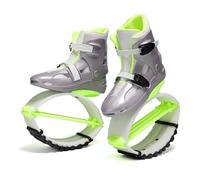 JCWGLY Jump Shoes Anti-Gravity Bounce Shoes 4T Spring, Kangaroo Jumping Boots For Plyometric Training, Shock-Absorbing Fitness Shoes For Adult(EU 39-41)
