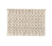 JCWGLY Macrame Wall Hanging Cotton Rope Made Macrame Wall Hanging, Handmade Woven Tapestry Home Electric Meter Box Cover Decoration For Living Room Bedroom