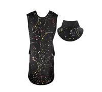 JCWGLY Radiation Lead Apron With Thyroid Collar Shield For X-ray, Adult Lightweight Lead Suit, Adjustable Size(0.35mmpb,60x100cm/23.6x39.4in)