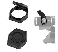 JCWINY Webcam Cover, 2 Pack Desktop Computer External Webcam Lens Cover Shutter Cap Hood, Streaming Web Camera Privacy Cover Clip Compatible with Logitech HD Pro Webcam C270/C615/C920/C930e/C922X