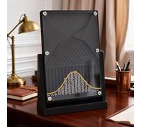 jcwwolk 12 * 18cm Desk Galton Board, Galton Board Probability Demonstrator Model, Inspire Curiosity and Enhance Learning, for Physics Education