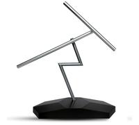 jcwwolk Chaos Pendulum Perpetual Motion Machine, Silent Anti-Gravity Pendulum, ABS Material, Rotating Diameter 40cm, Durable and Stable, for Ornament Desktop