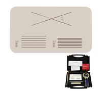 jcwwolk Cross Cutting Rule, Cross Cut Guide Adhesion Tester, Hundred Grid Adhesion Tester, Cutting Space: 1mm,1.5mm, 2mm, 3mm, With Packaging Box, For Adhesion Between Coating And Substrate B