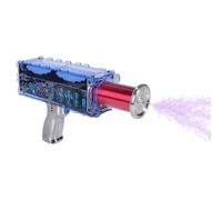 jcwwolk Handheld Tesla Coil Gun, Rechargeable Tesla Gun Plasma Coil, Arc Length Adjustable Max 10cm, Single Trigger+Automatic Trigger, Experiment Science Model