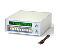jcwwolk High Precision Frequency Counter, Multifunctional Digital Frequency Meter, High Stability, 8-Digit LED Display, TFC2700L, for Lab and Equipment Maintenance
