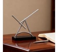 jcwwolk Perpetual Motion Chaos Pendulum, Perpetual Motion Desk Decor, operating space＞38cm, ABS material, Durable and Stable, for Ornament Desktop