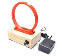 jcwwolk Perpetual Motion Machine Model, Electromagnetic Physics Science Experiment Kit, Iron Ball Circular Motion Coil, for Physics Teaching, DIY Enthusiasts