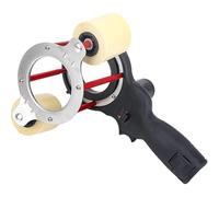 jcwwolk Portable Electric Tape Wrapping Machine, 7cm Pipe Cable Tie Winding Tool, Rotation Speed 70~380 R/min, time-saving and labor-saving, for Wrapping Air Condit Pipe