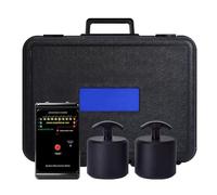 jcwwolk Surface Resistance Tester, Esd Anti-static Resistivity Tester With 2 Heavy Hammer Electrodes, 10³-10¹²Ω Megohmmeter, Auto Voltage Switching, For Films, Coatings, Fabrics