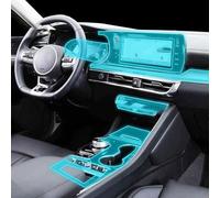 JCXDTXROG Car Gearbox Panel Navigation Screen Automotive Interior TPU Protective Film Anti-Scratch Sticker,For Kia DL3 K5 2020-2023