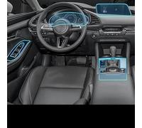 JCXDTXROG Car Interior Film Center Console Navigation Screen Gear Transparent TPU Protective Film Anti-scratch,For Mazda 3 Axela 2019-2024
