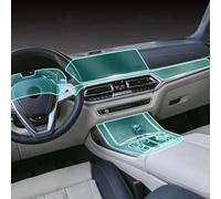 JCXDTXROG Car Interior Protective Film Central Console Navigation Display Gear Screen Protector Self Healing Sticker,for BMW X7 G07 2019