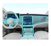 JCXDTXROG Gearbox Panel Navigation Screen Automotive Interior TPU Protective Film Anti-Scratch Sticker,For Mercedes Benz EQE 2022-2023